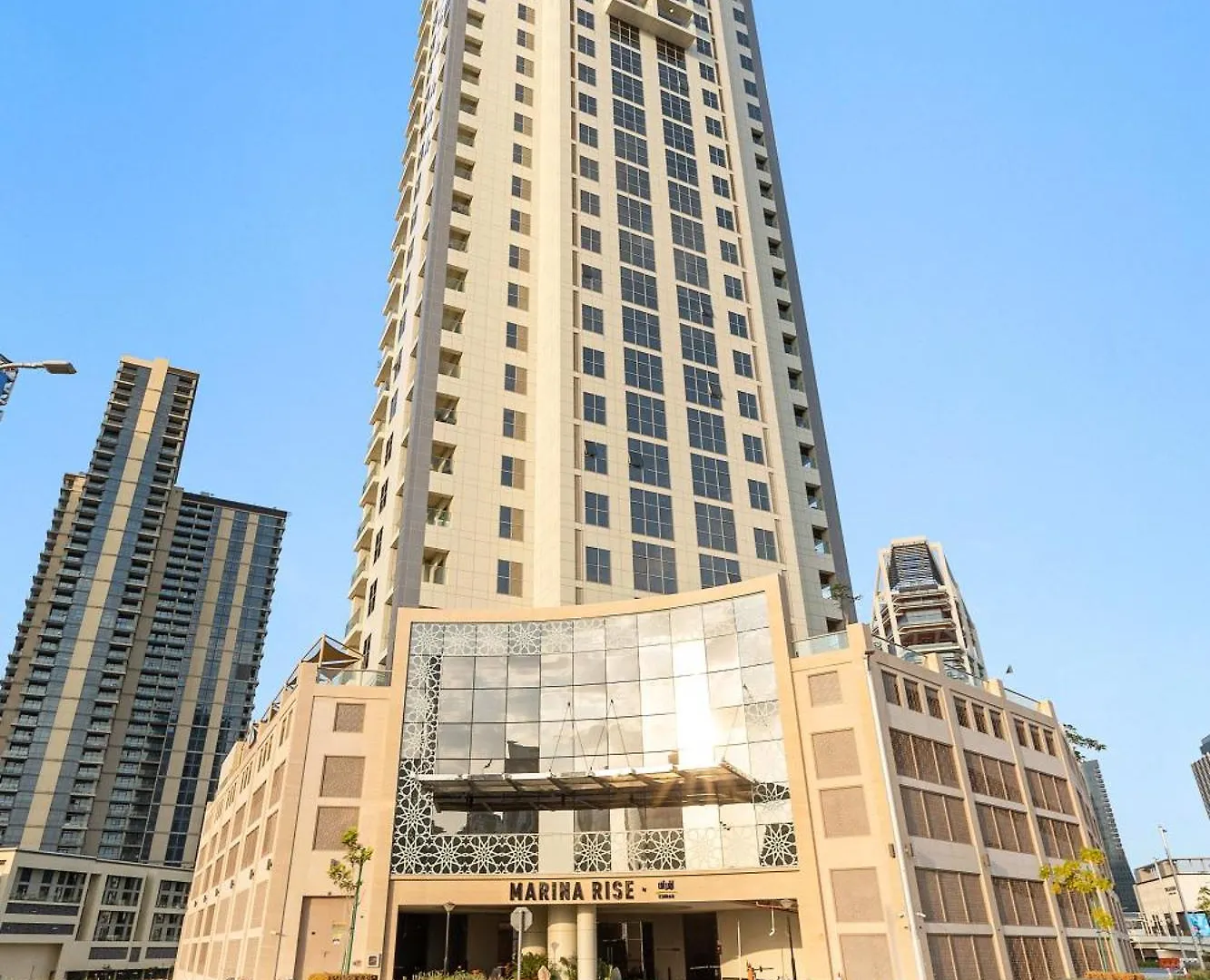 Silkhaus Sea View Studio | Marina Rise Tower Abu Zabi Apartament